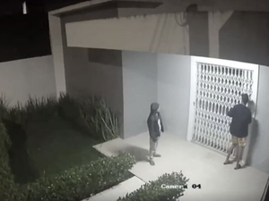 [Vídeo] Casal que furtou loja na Avenida Ceci Cunha tentou invadir escritório de advocacia na mesma região