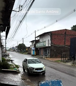 Barra de Santo Antônio acumula maior acumulado de chuva de Alagoas