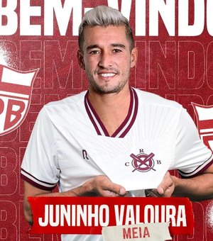 CRB anuncia chegada de meia Juninho Valoura