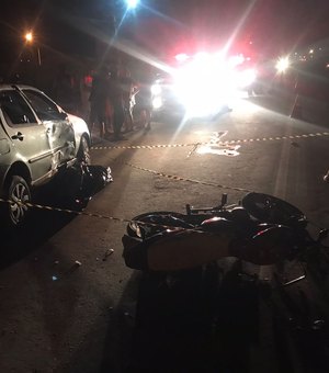 Motociclista morre após colisão com carro em rodovia de Craíbas