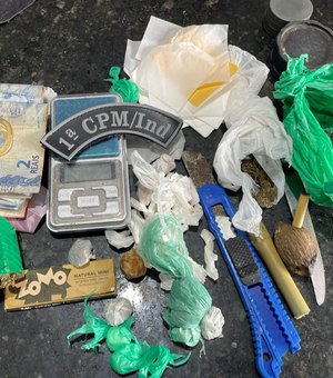 Em uma semana, PM tira de circulação arsenal e drogas em várias cidades de Alagoas