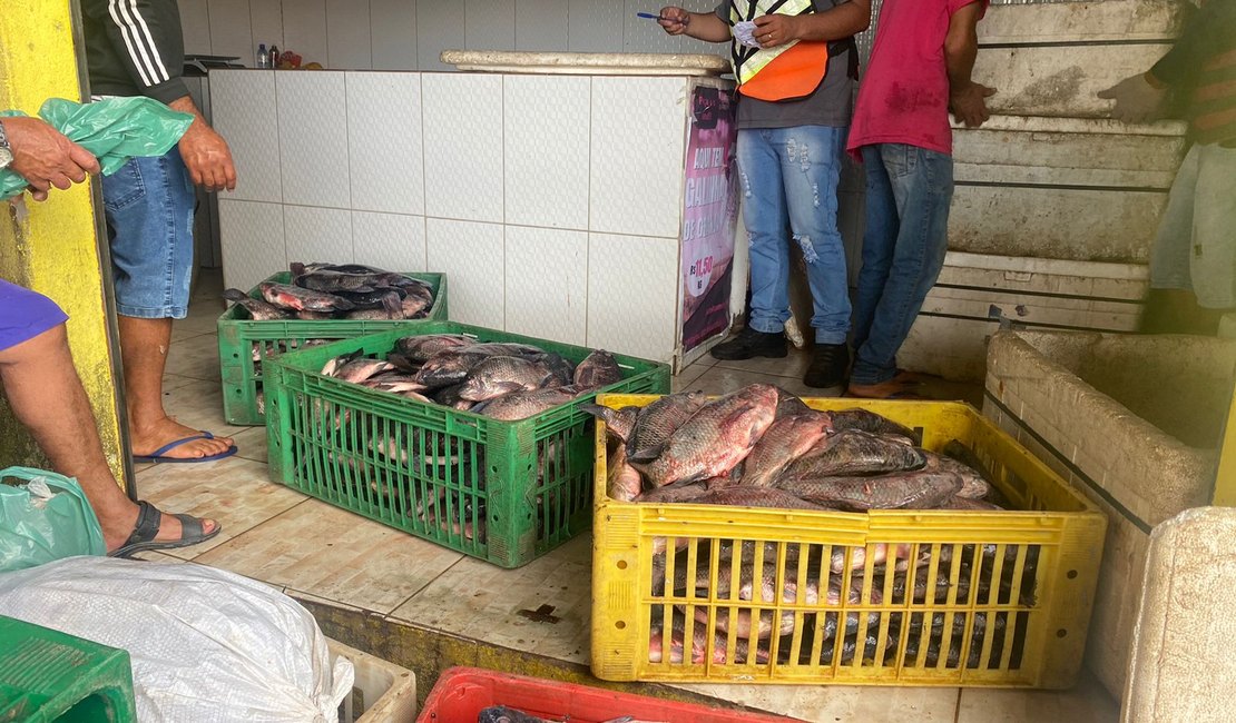 Semana Santa estimula e movimenta comércio de peixe em Palmeira dos Índios
