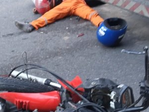 Homem morre ao colidir com uma carreta na BR-316