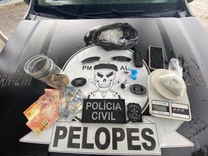 PM apreende ilícitos e prende suspeito de homicídios em União dos Palmares
