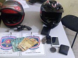 Alagoanos são presos por roubo no interior de Pernambuco