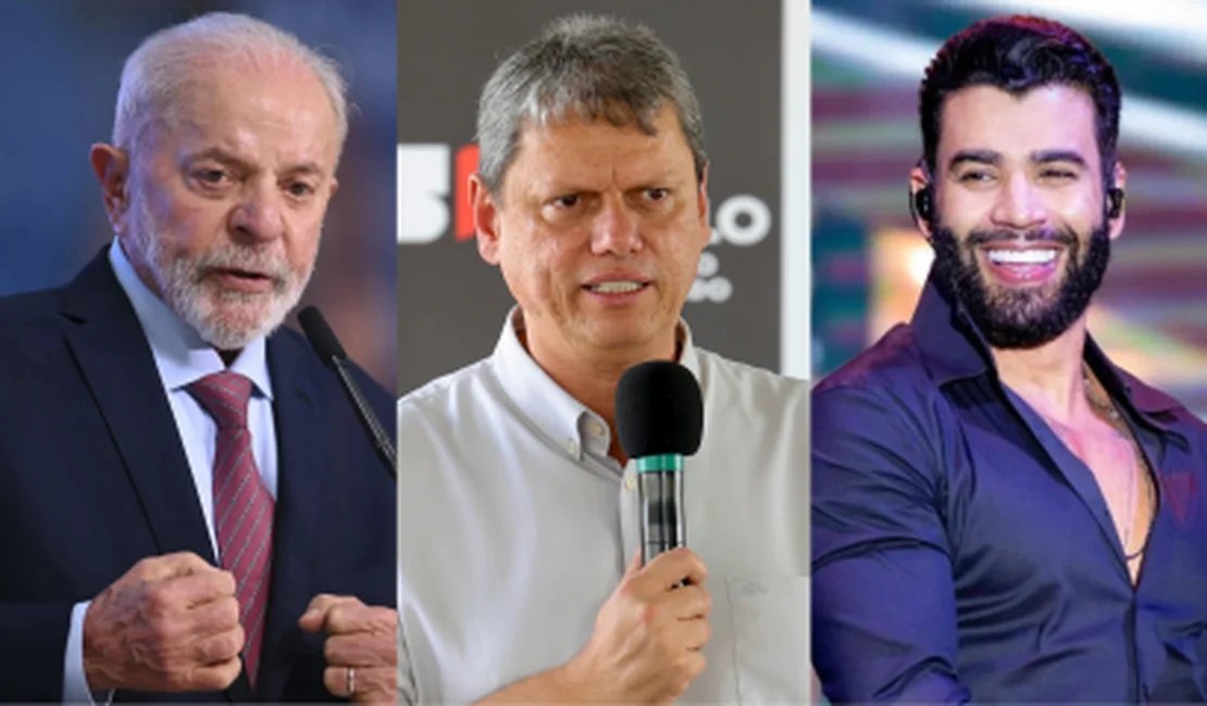 Quaest para presidente: Lula tem 30%; Tarcísio, 13%; e Gusttavo Lima, 12%