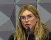 Virgínia Fonseca confunde microfone com canudo na CPI das Bets