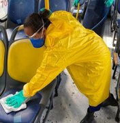 Empresas de ônibus reforçam higienização em coletivos da capital