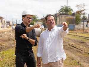 Prefeitura de Arapiraca inicia a 7ª etapa da Ciclovia do Trabalhador na antiga estação ferroviária