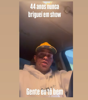 Alex NSC e homem envolvido em confusão se pronunciam após tumulto em show no Jaraguá