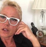 Xuxa vira noite em aeroporto após avião ser apreendido no Ceará