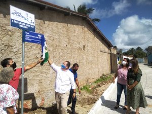 Henrique Vilela entrega ruas pavimentadas no centenário de Porto de Pedras