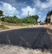 DER/AL requalifica rodovia AL 101 Norte em Maragogi