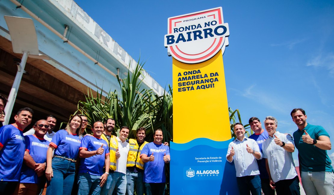 Governador Paulo Dantas lança Programa Ronda no Bairro na Praia do Francês