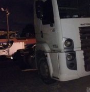 Polícia Civil recupera caminhão roubado e continua procurando carga avaliada em R$ 1 milhão