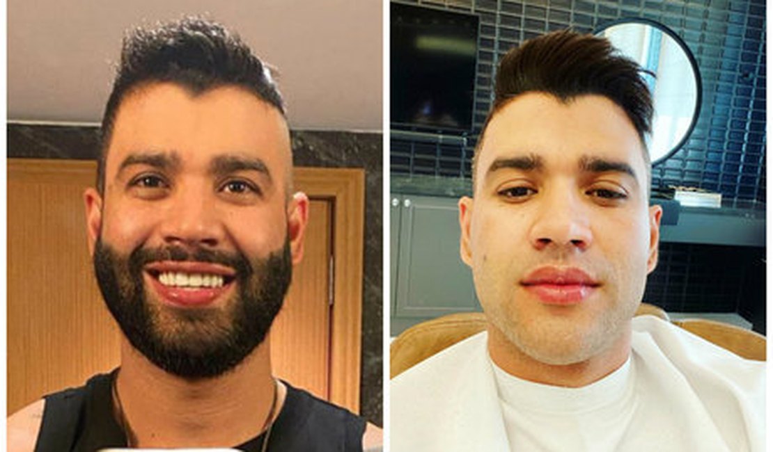Gusttavo Lima raspa a barba e surpreende: 'Deixei de molho'