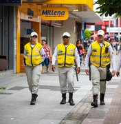 Ronda no Bairro reforça policiamento no Centro de Maceió durante o fim de ano
