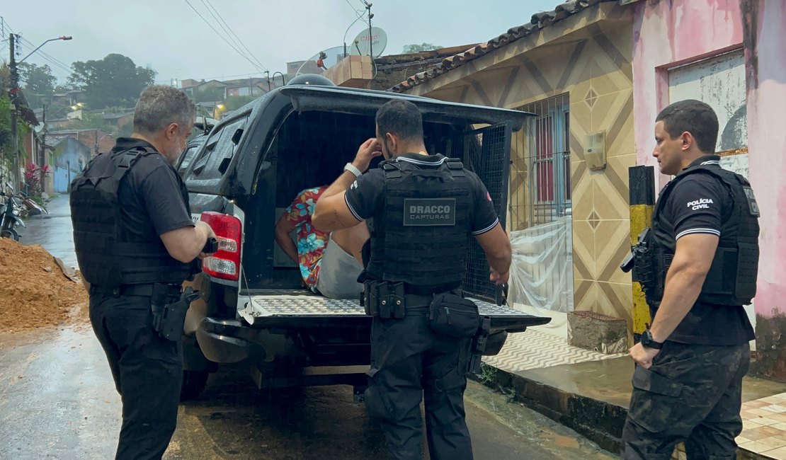 Megaoperação cumpre 80 mandados contra suspeitos ligados ao Comando Vermelho em Alagoas