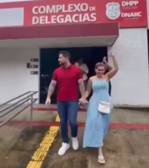 [Vídeo] Casal de influenciadores comemora soltura: 'aqui não tem bandido'