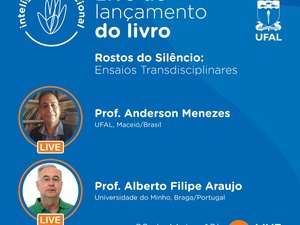 Durante pandemia, professores lançam livro sobre o Silêncio em live da Ufal