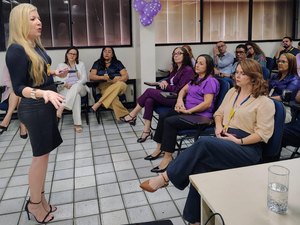 Polícia Civil leva conscientização sobre violência contra a mulher a funcionários dos Correios
