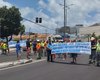 [Vídeo] Trabalhadores portuários iniciam greve com protesto em frente ao Porto de Maceió