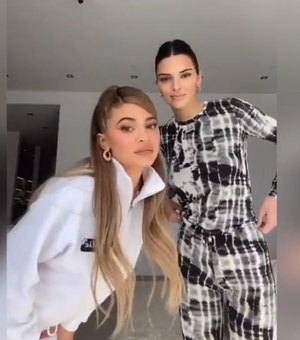 Kendall e Kylie Jenner se zoam em brincadeira nas redes sobre histórico de namoro com jogadores de basquete e rappers