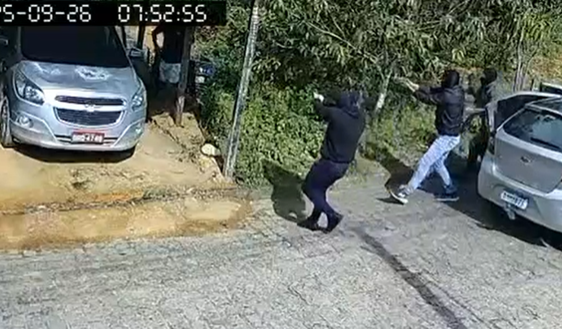 Vídeo mostra dinâmica do assassinato de irmãos em Joaquim Gomes