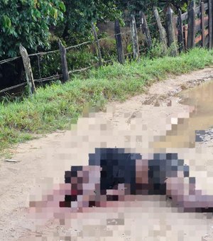 Homem é achado morto com marcas de violência em estrada de Porto Calvo