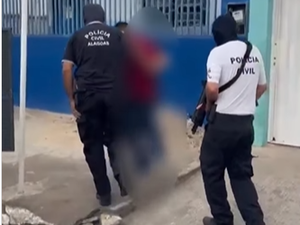 [Vídeo] Suspeito de homicídio em Arapiraca é preso pela Polícia Civil