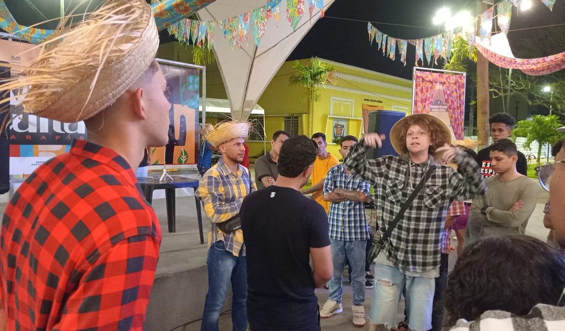 [Vídeo] Batalha de MCs no São João movimenta a cultura hip-hop arapiraquense