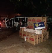 20 mil carteiras de cigarro contrabandeadas são apreendidas pela PRF em Belém