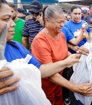 Prefeitura de Palmeira dos índios distribui 28 toneladas de peixe para 13 mil famílias