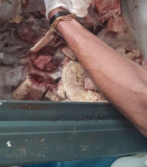 Vigilância Sanitária apreende 60 kg de carnes estragadas na Ponta Grossa