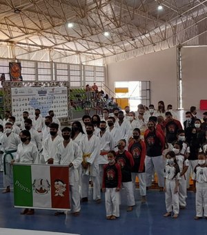 Após pandemia, Feaki realiza primeiro campeonato de Karatê em Arapiraca