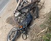 Colisão entre caçamba e ciclomotor deixa homem ferido em São Luís do Quitunde