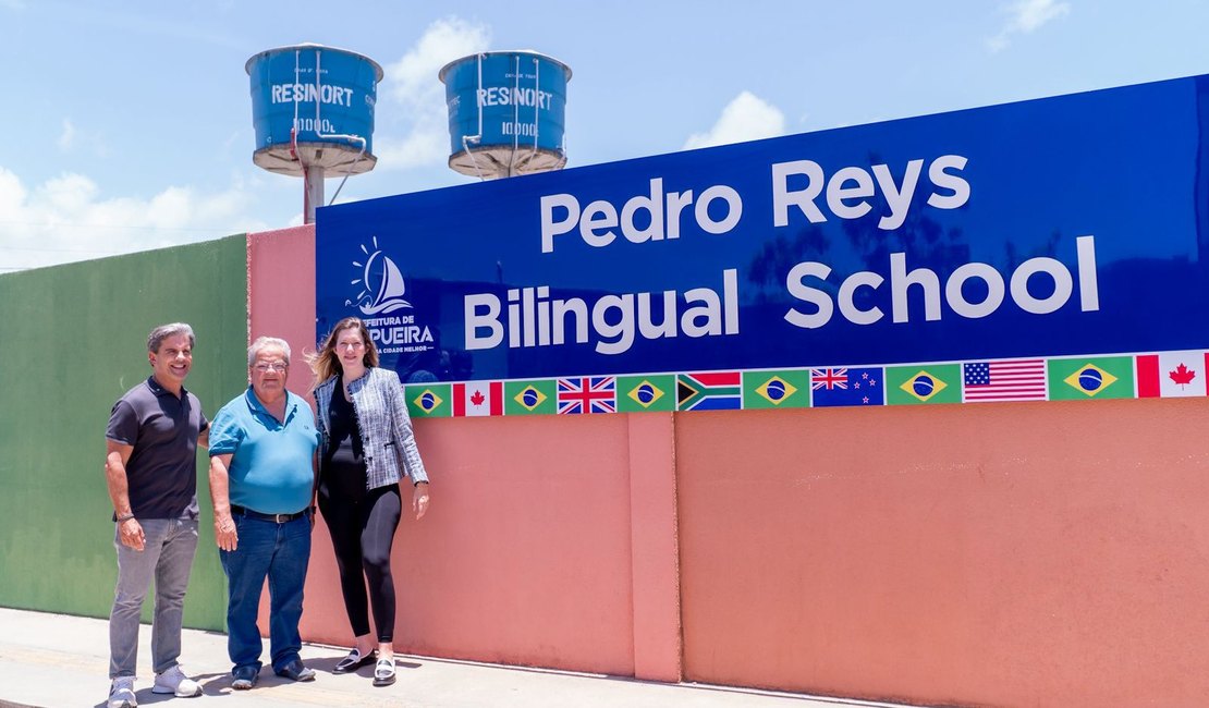 [Video] Cibele Moura celebra implantação de ensino bilíngue em escola de Paripueira