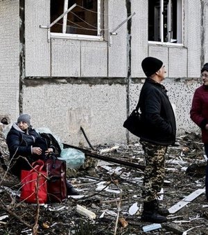 Primeiro dia de invasão russa termina com 57 ucranianos mortos e 169 feridos