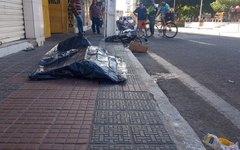 Colisão na Praça Marques de Silva deixou uma vitima fatal 