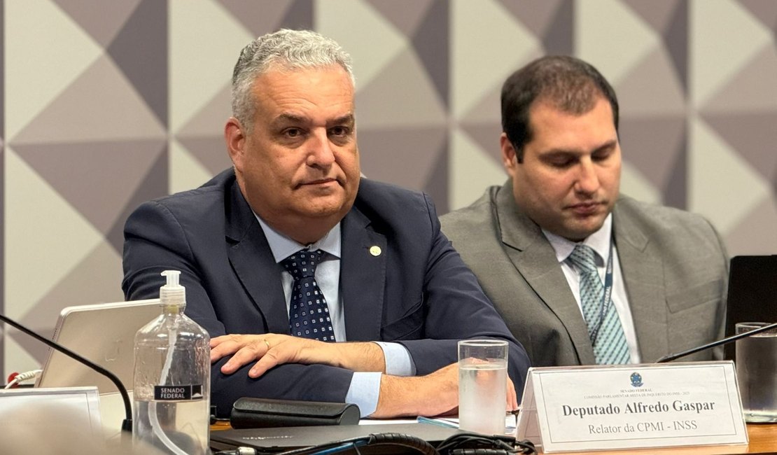 Alfredo Gaspar avança para nova fase da CPMI do INSS e pede convocação dos CEOs de bancos envolvidos