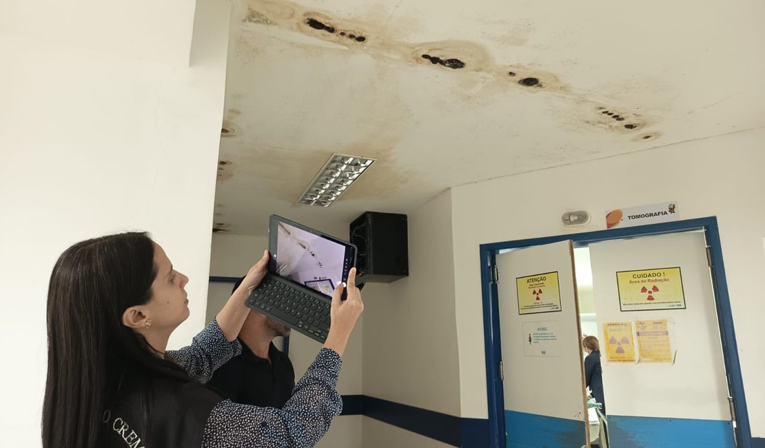 Cremal realiza inspeção e avalia condições da maior unidade hospitalar de AL
