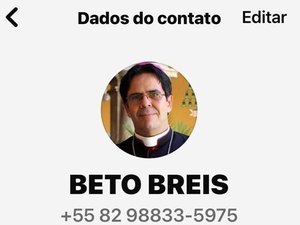 Falso perfil usa imagem de arcebispo de Maceió para aplicar golpes em fiéis