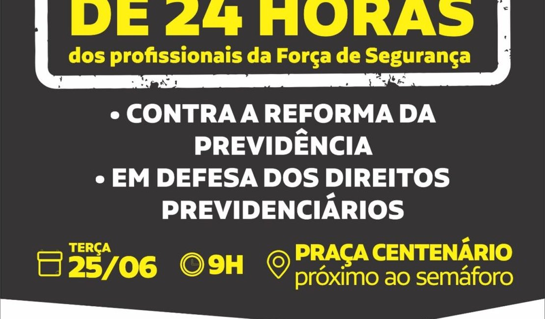 Sindpol convoca PCs para paralisação de 24h dos profissionais das Forças de Segurança no dia 25