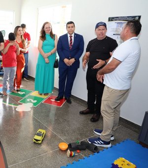 Abrigo Regional de Teotônio Vilela ganha brinquedoteca, playground e quadra em parceria com o MPAL