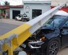 Carro colide contra poste de alta tensão e deixa feridos São Miguel dos Milagres