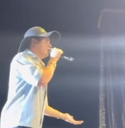 [Vídeo] Belém: Natanzinho ameaça desistir de show após membro de sua banda ser supostamente agredido