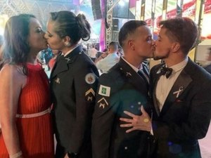 Militares viram réus após comentários homofóbicos por beijo gay em formatura da PM
