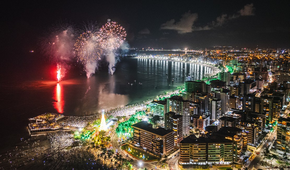 Réveillon 2025 em Maceió: confira os pontos de bloqueio de trânsito na orla