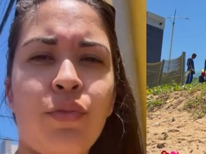 Mulher relata ato obsceno e intimidação na praia de Cruz das Almas, em Maceió