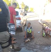 Suposto mototáxi é preso durante tentativa de assalto em Arapiraca